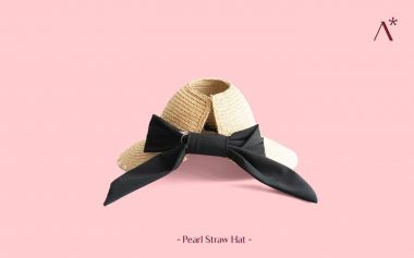 PEARL STRAW HAT